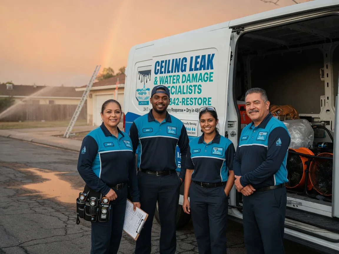 Ceiling Leak Cleanup company in Rhoadesville, VA