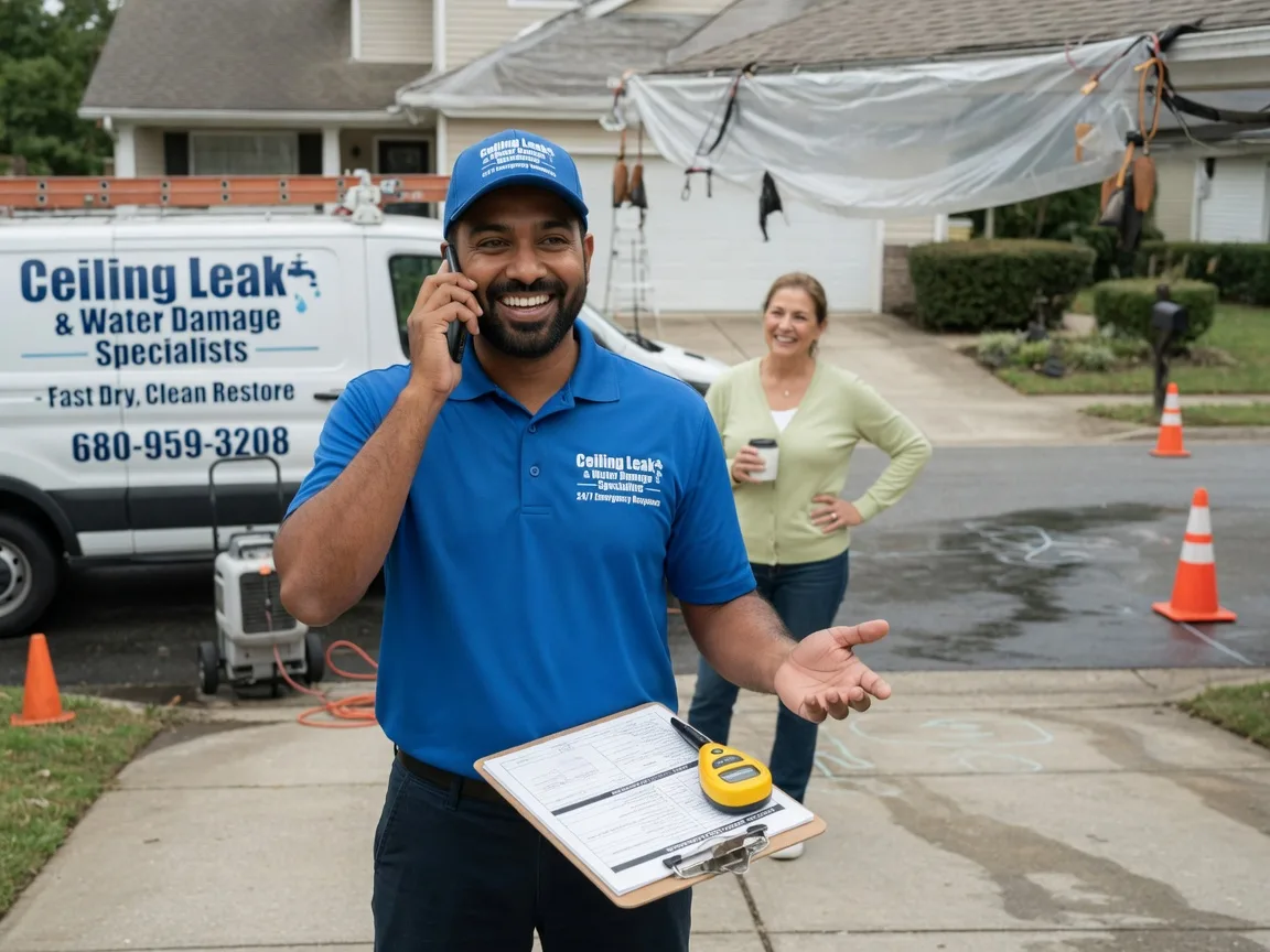 Ceiling Leak Cleanup Rhoadesville, VA FAQs